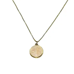 Dune Jewelry Sandglobe Necklace - Gold - Two Element